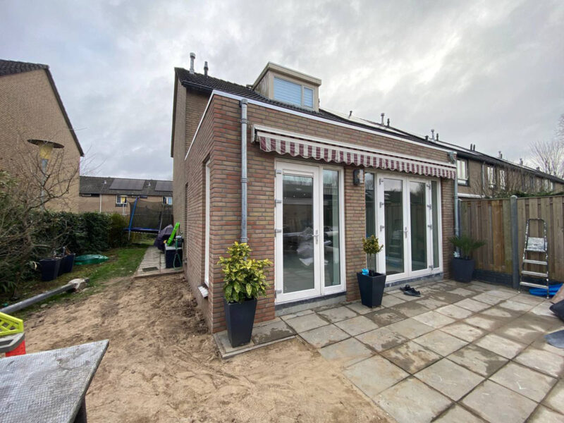 Uitbouw Arnhem Elderveld 5 Aanbouw